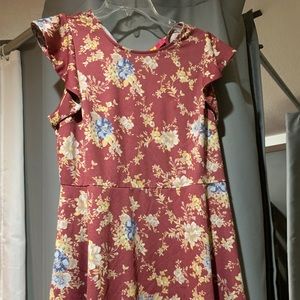 Calf length dress size large